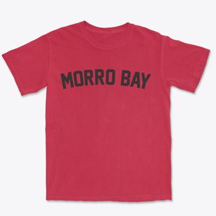 Morro Bay California Classic Curve Premium Heavyweight T-shirt