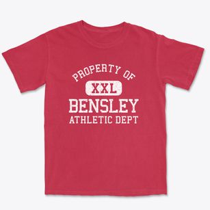 Bensley Virginia Athletic Dept Premium Heavyweight T-shirt