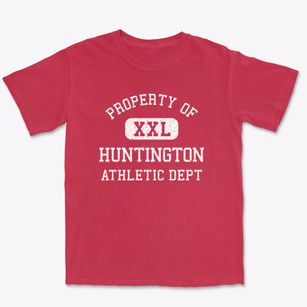 Huntington Texas Athletic Dept Premium Heavyweight T-shirt