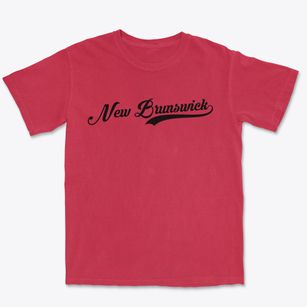 New Brunswick New Jersey Vintage Team Premium Heavyweight T-shirt