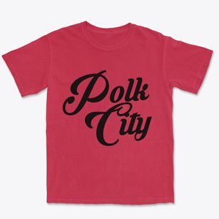 Polk City Iowa Vintage Team Premium Heavyweight T-shirt