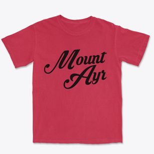 Mount Ayr Iowa Vintage Team Premium Heavyweight T-shirt