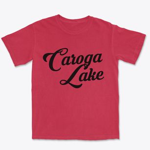 Caroga Lake New York Vintage Team Premium Heavyweight T-shirt