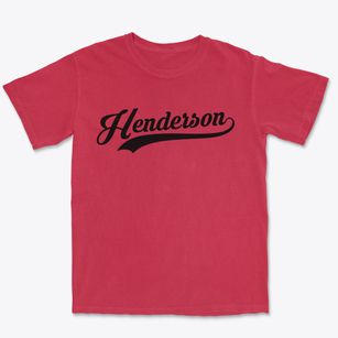 Henderson Michigan Vintage Team Premium Heavyweight T-shirt