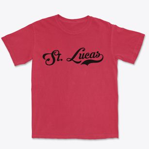 St. Lucas Iowa Vintage Team Premium Heavyweight T-shirt