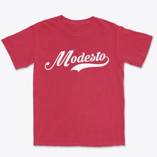 Modesto California Vintage Team Premium Heavyweight T-shirt