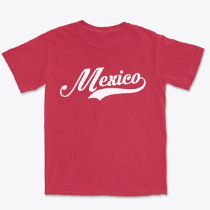 Mexico New York Vintage Team Premium Heavyweight T-shirt