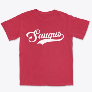 Saugus Massachusetts Vintage Team Premium Heavyweight T-shirt