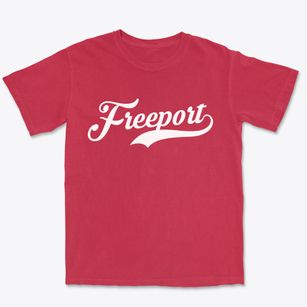 Freeport Maine Vintage Team Premium Heavyweight T-shirt