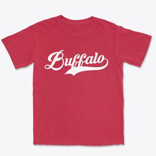 Buffalo New York Vintage Team Premium Heavyweight T-shirt