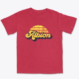 Albion Maine Sublime Sunset Premium Heavyweight T-shirt