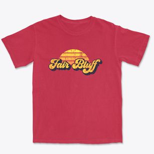 Fair Bluff North Carolina Sublime Sunset Premium Heavyweight T-shirt