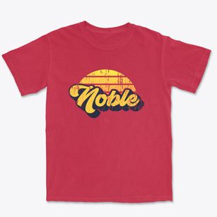 Noble Illinois Sublime Sunset Premium Heavyweight T-shirt