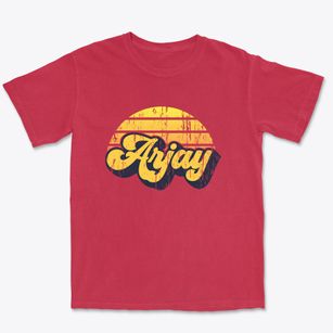 Arjay Kentucky Sublime Sunset Premium Heavyweight T-shirt