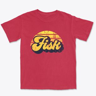 Fisk Missouri Sublime Sunset Premium Heavyweight T-shirt