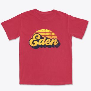 Eden South Dakota Sublime Sunset Premium Heavyweight T-shirt