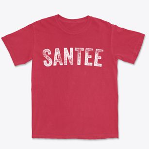Santee California Timeless Retro Premium Heavyweight T-shirt