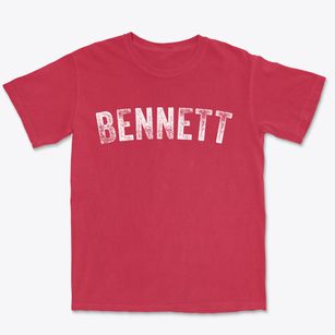 Bennett North Carolina Timeless Retro Premium Heavyweight T-shirt
