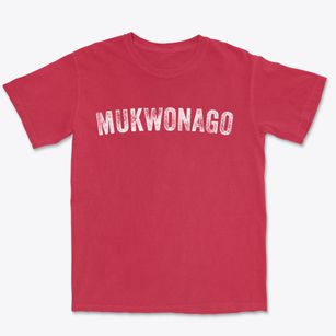 Mukwonago Wisconsin Timeless Retro Premium Heavyweight T-shirt