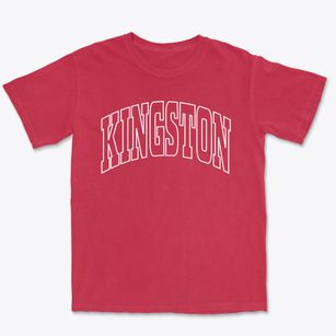 Kingston New Jersey Trendy Block Premium Heavyweight T-shirt