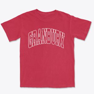 Granbury Texas Trendy Block Premium Heavyweight T-shirt