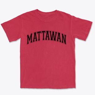 Mattawan Michigan Varsity Premium Heavyweight T-shirt