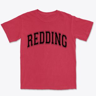Redding California Varsity Premium Heavyweight T-shirt