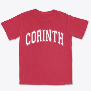 Corinth New York Varsity Premium Heavyweight T-shirt