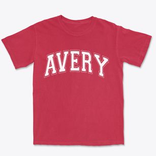 Avery Texas Varsity Premium Heavyweight T-shirt