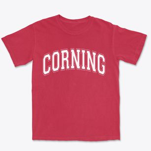 Corning New York Varsity Premium Heavyweight T-shirt