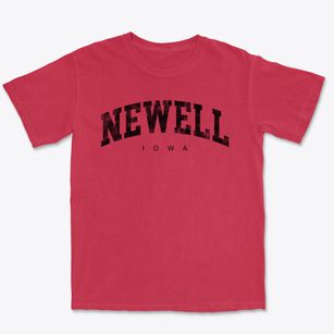Newell Iowa Urban Vibe Premium Heavyweight T-shirt