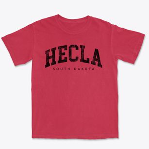 Hecla South Dakota Urban Vibe Premium Heavyweight T-shirt