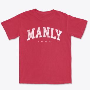 Manly Iowa Urban Vibe Premium Heavyweight T-shirt