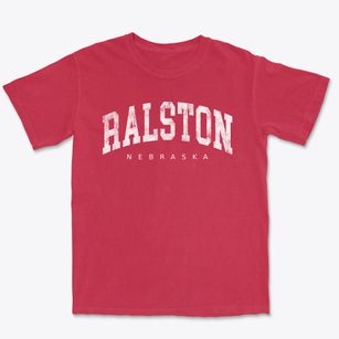 Ralston Nebraska Urban Vibe Premium Heavyweight T-shirt