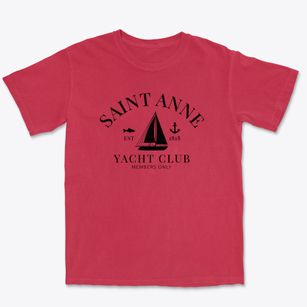 St. Anne Illinois Yacht Club Premium Heavyweight T-shirt