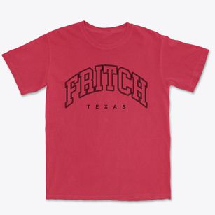 Fritch Texas Inline Premium Heavyweight T-shirt