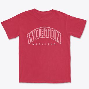 Worton Maryland Inline Premium Heavyweight T-shirt
