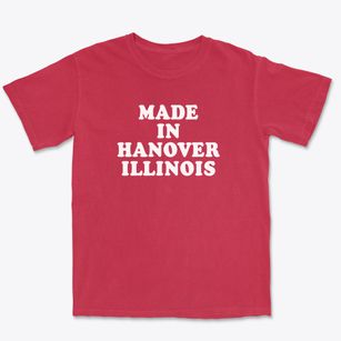 Hanover Illinois Classic 70s Premium Heavyweight T-shirt