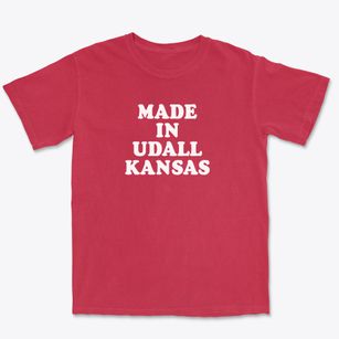 Udall Kansas Classic 70s Premium Heavyweight T-shirt