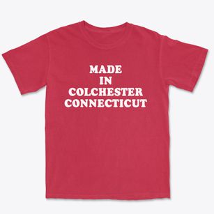 Colchester Connecticut Classic 70s Premium Heavyweight T-shirt