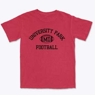 University Park Maryland Football Premium Heavyweight T-shirt