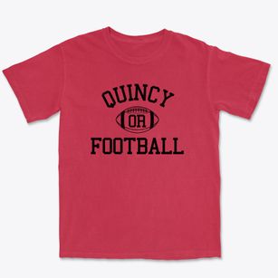 Quincy Oregon Football Premium Heavyweight T-shirt