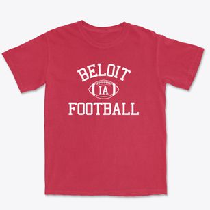 Beloit Iowa Football Premium Heavyweight T-shirt