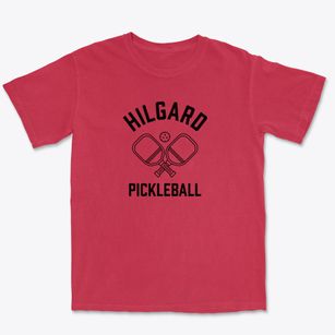 Hilgard Oregon Pickleball Premium Heavyweight T-shirt