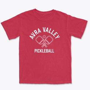 Avra Valley Arizona Pickleball Premium Heavyweight T-shirt