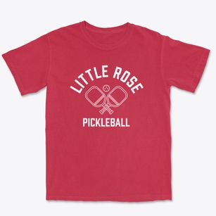 Little Rose Wisconsin Pickleball Premium Heavyweight T-shirt
