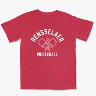 Rensselaer New York Pickleball Premium Heavyweight T-shirt