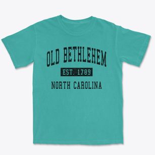 Old Bethlehem North Carolina Classic Established Premium Heavyweight T-shirt
