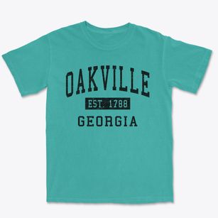 Oakville Georgia Classic Established Premium Heavyweight T-shirt