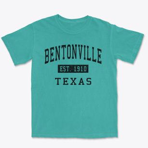Bentonville Texas Classic Established Premium Heavyweight T-shirt